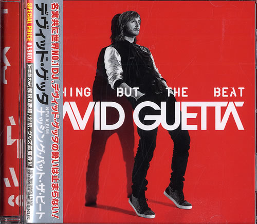 David Guetta Nothing But The Beat Japanese Promo CD album (CDLP